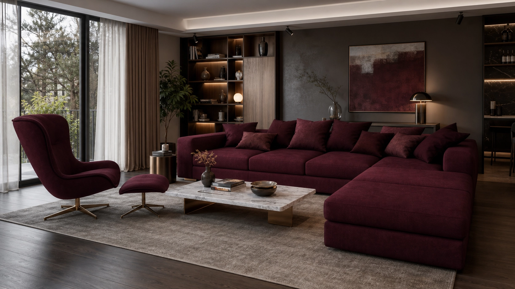 Brae Sectional fabric